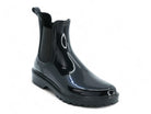 Women's Short Glossy Rain Boot
