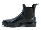 Women's Short Glossy Rain Boot
