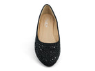 Women's Black Aria Flat