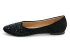 Women's Black Aria Flat