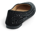 Women's Black Aria Flat