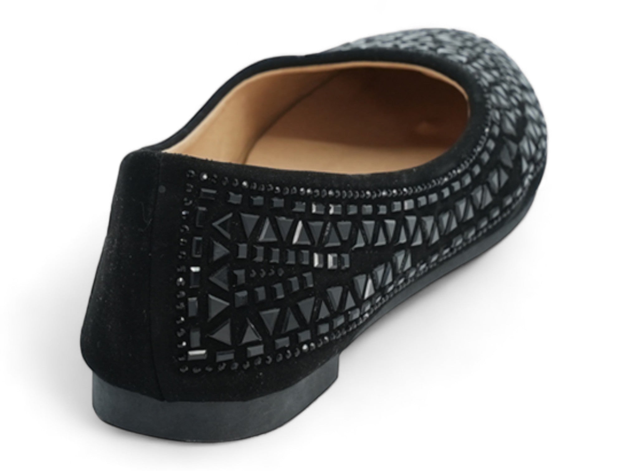 Women's Black Aria Flat
