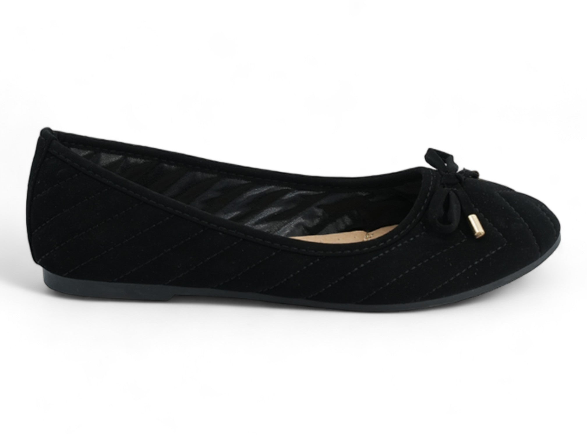 Women's Black Maya Flat