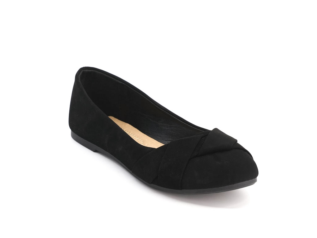 Women's Black Allie Flat