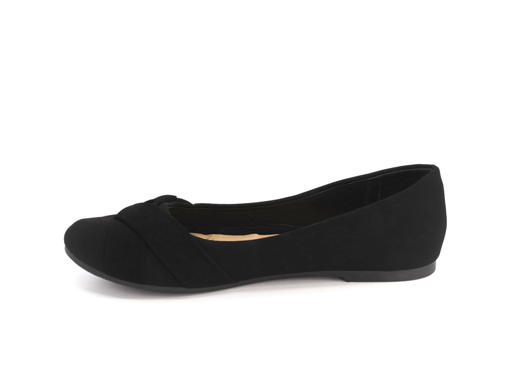 Women's Black Allie Flat