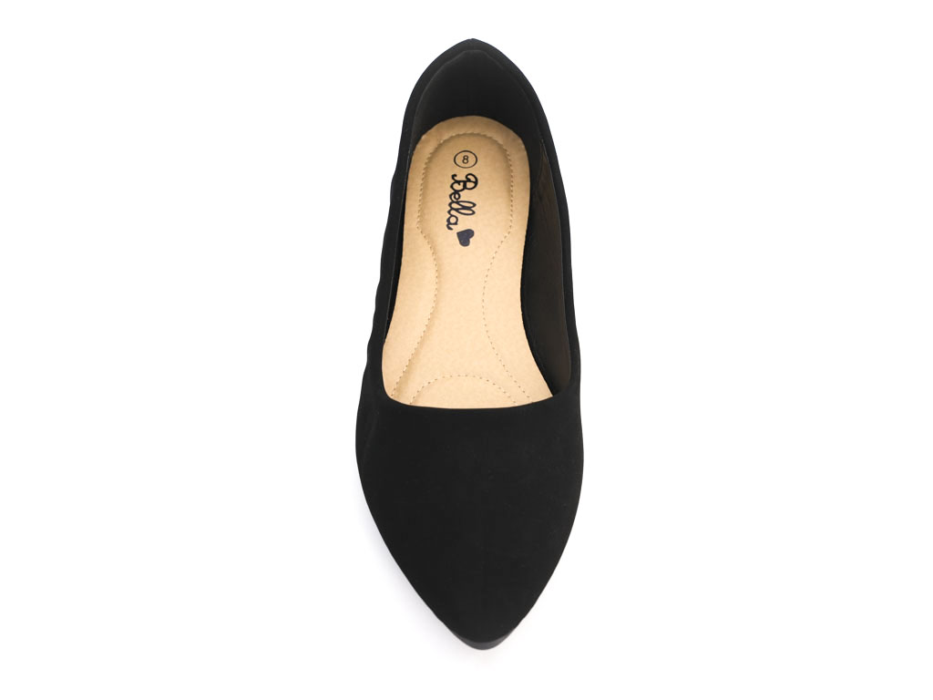 Women's Black Yvette Flat