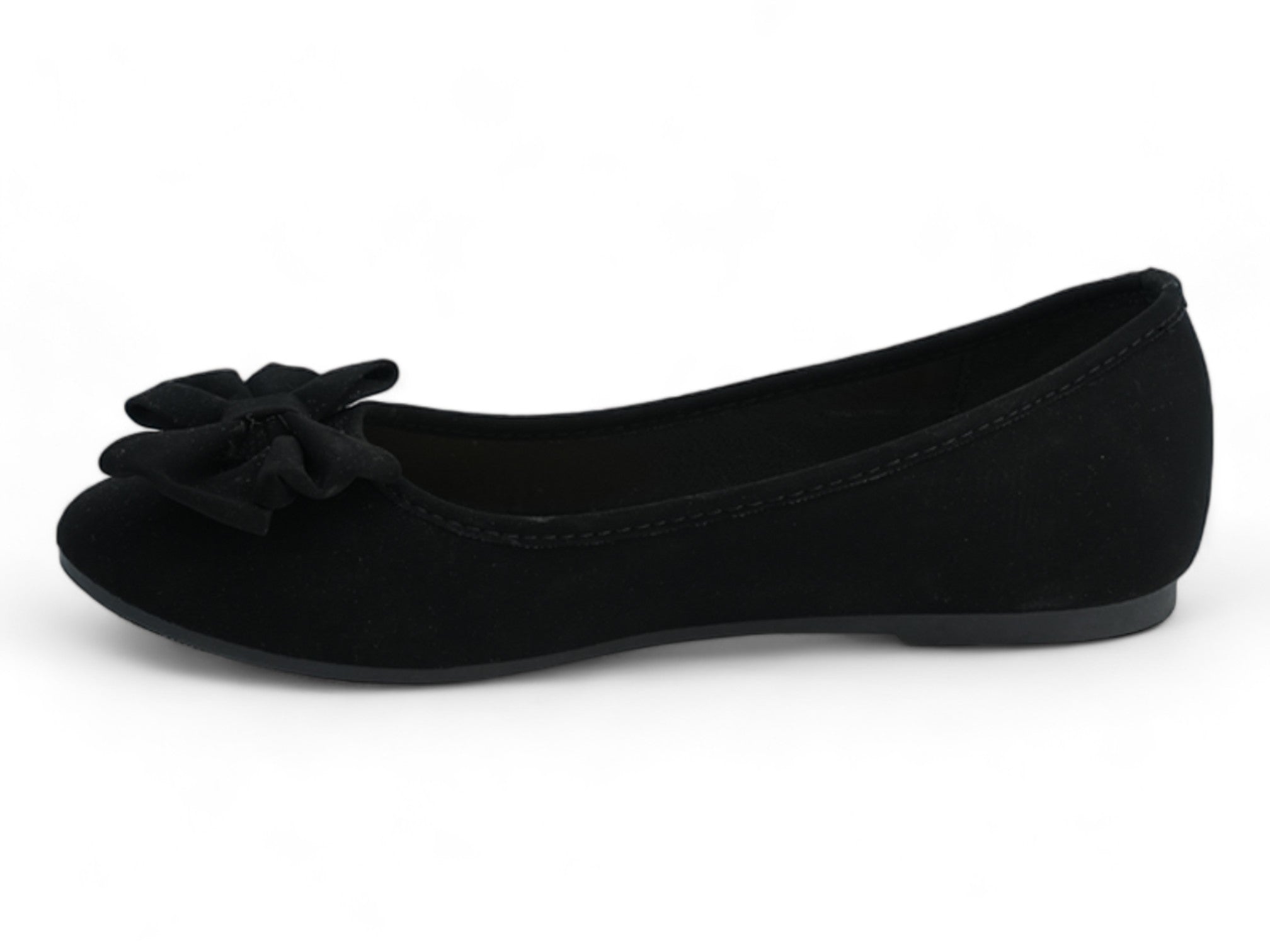 Women's Black Roma Flat