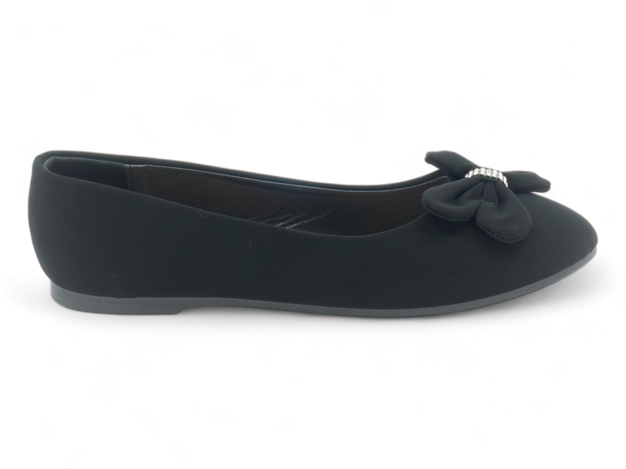Women's Black Rachel Flat