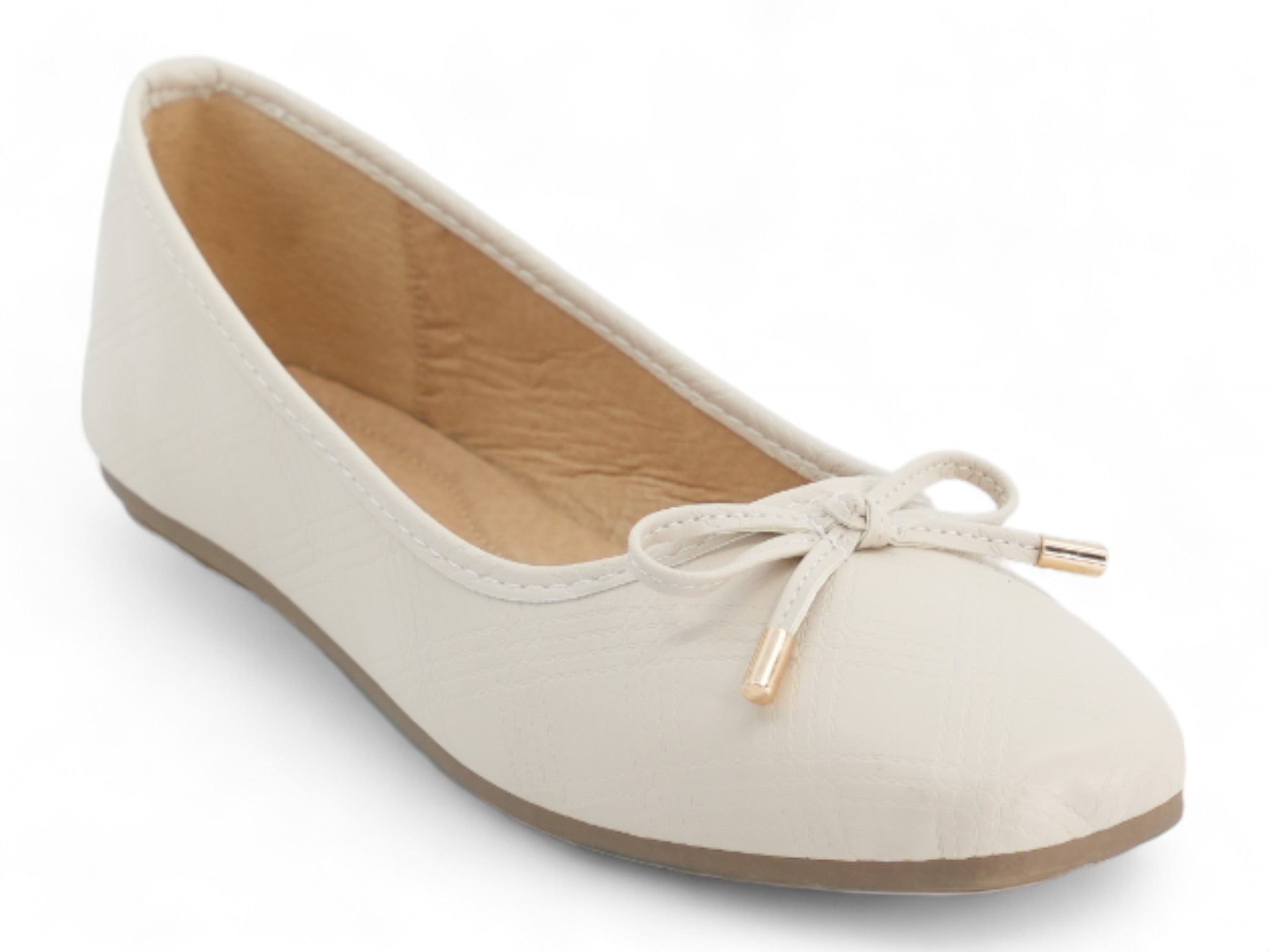 Women's Ivory Jojo Flat