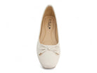 Women's Ivory Jojo Flat