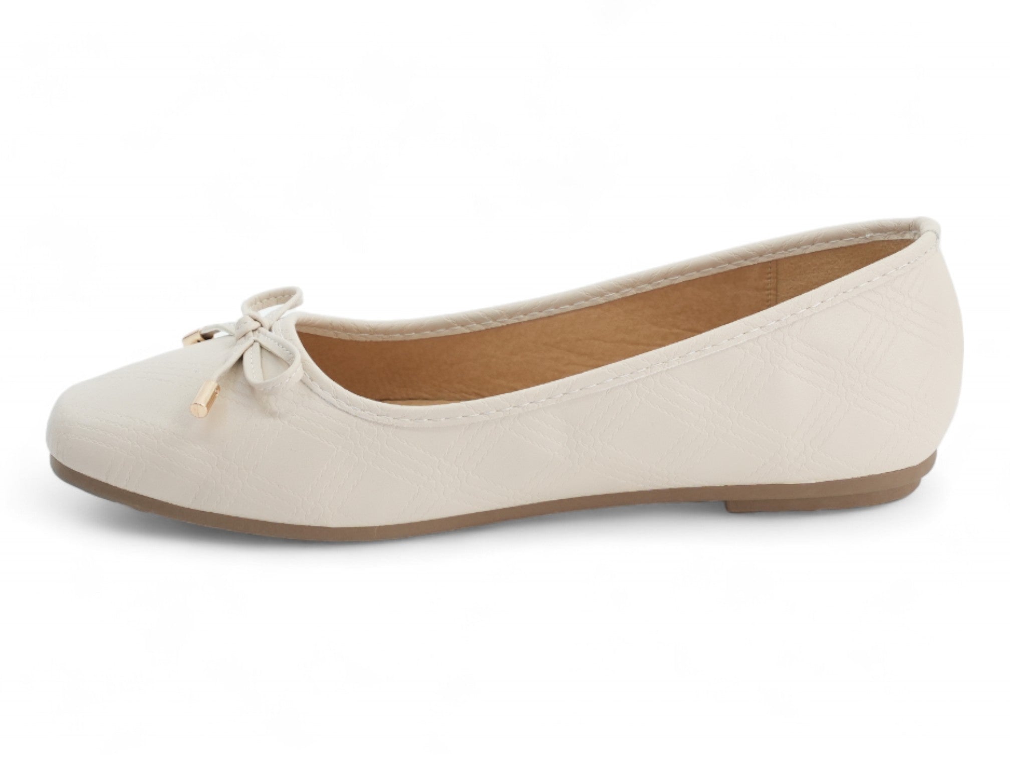 Women's Ivory Jojo Flat