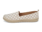 Women's Gold & White Gigi Flat