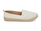 Women's White Rowan Flat