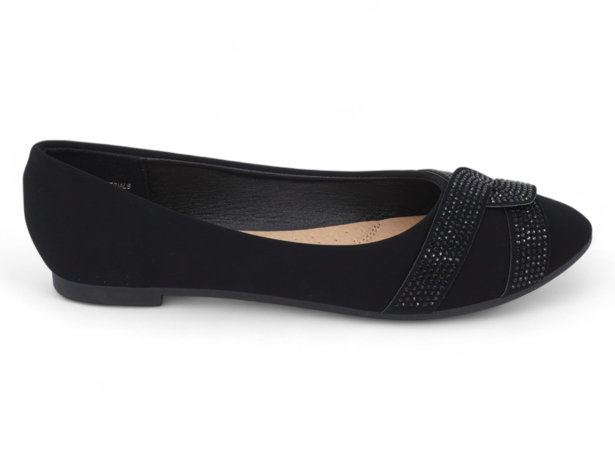 Women's Black Graylin Flat
