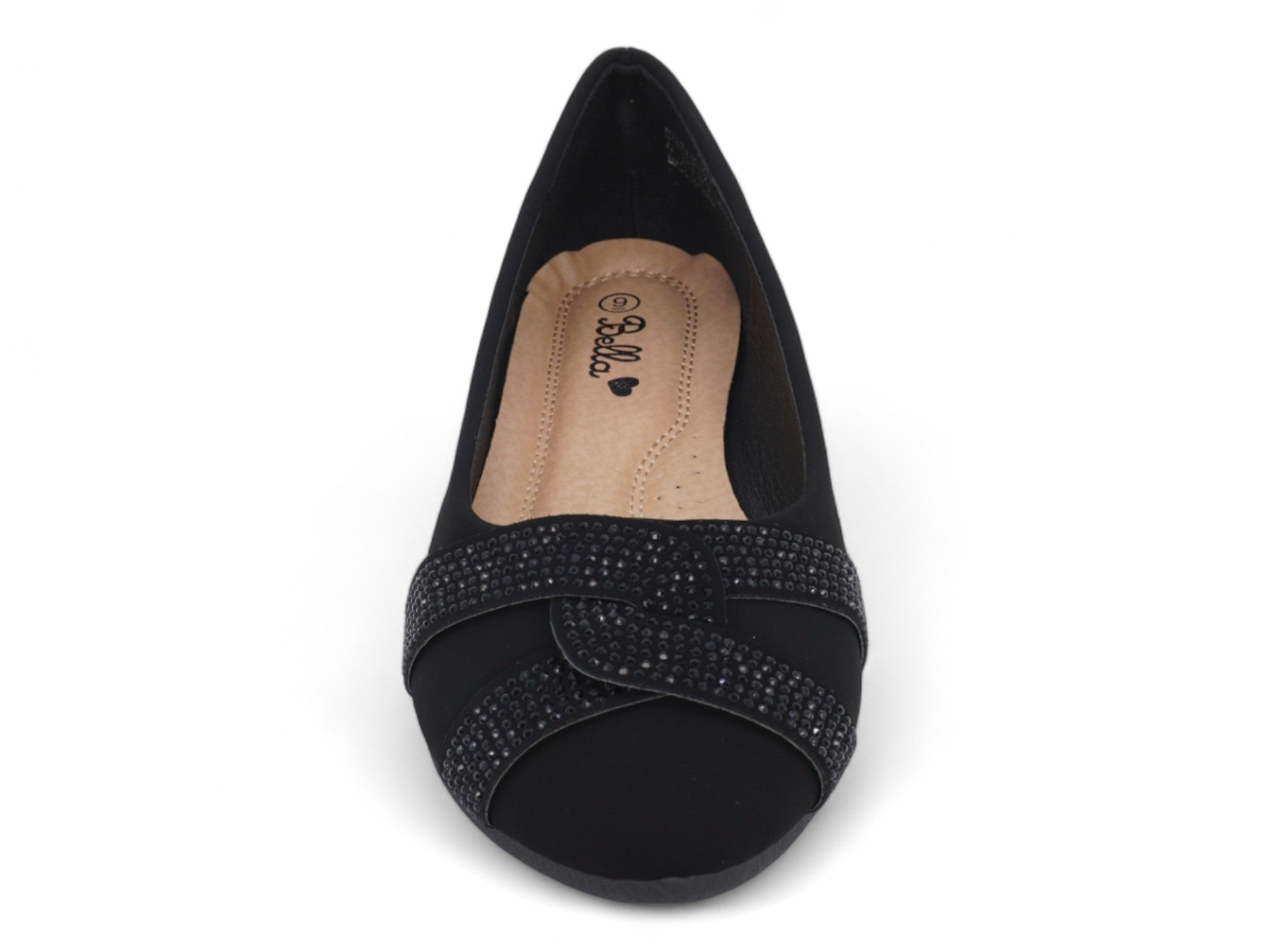 Women's Black Graylin Flat