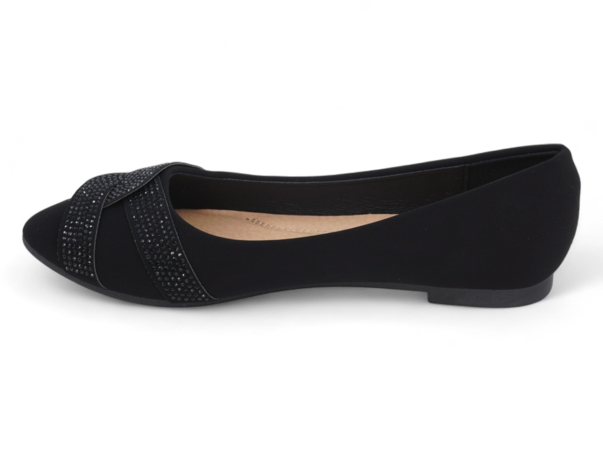 Women's Black Graylin Flat