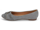 Women's Gray Greylin Flat