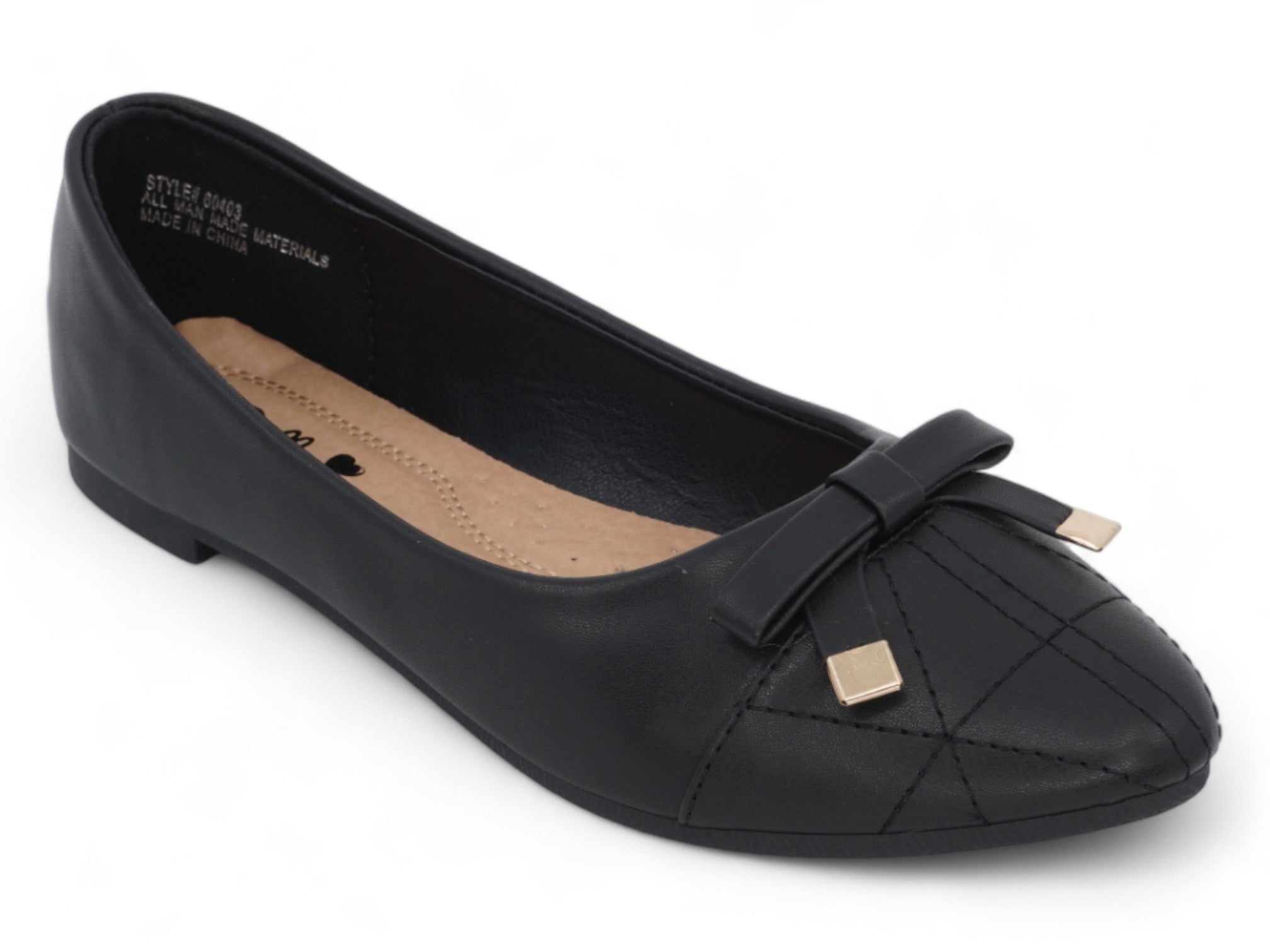 Women's Black Taliah Flat