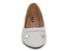 Women's White Taliah Flat