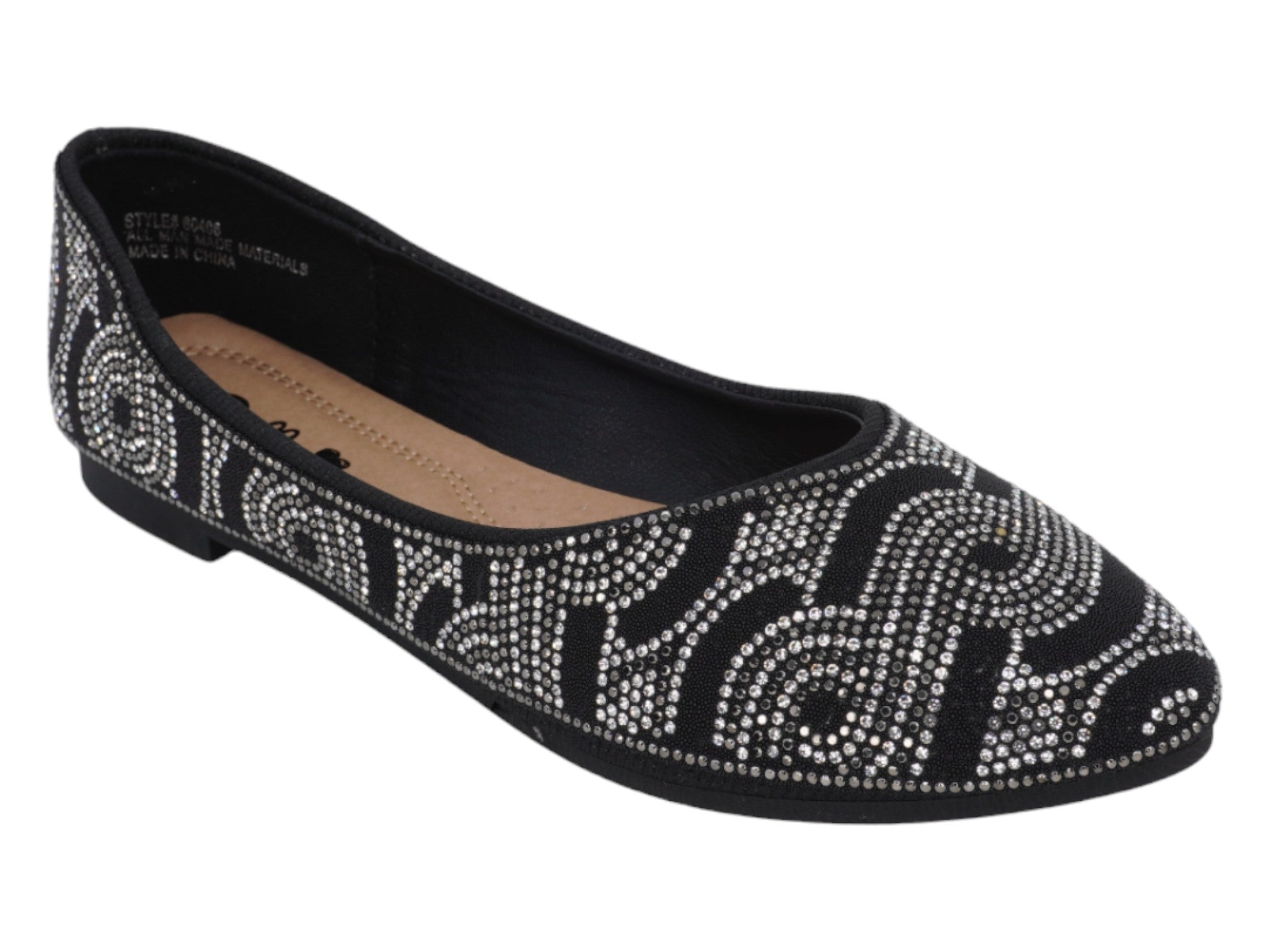 Women's Black Gretchen Flat