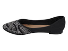 Women's Black Gretchen Flat