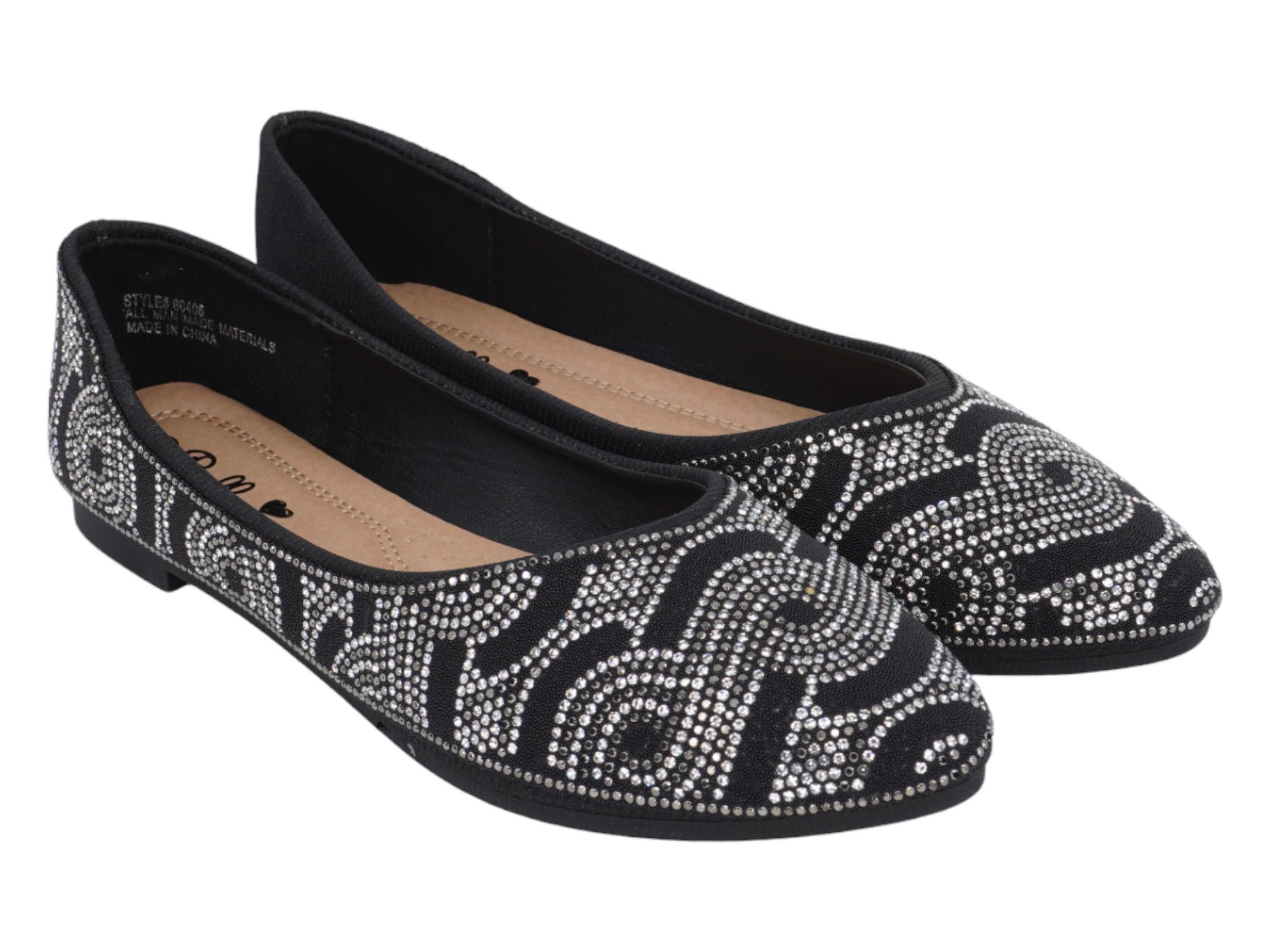 Women's Black Gretchen Flat