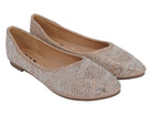 Women's Rose Gold Gretchen Flat