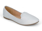 Women's Silver Annie Flat