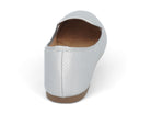 Women's Silver Annie Flat