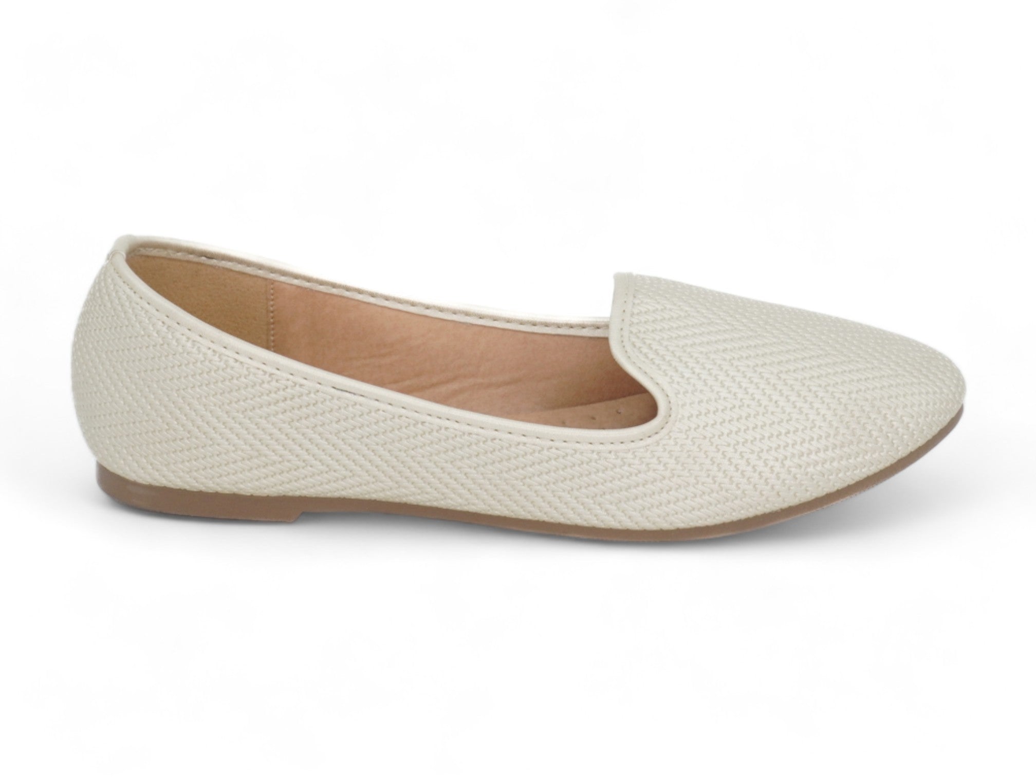 Women's Gold Annie Flat