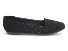 Women's Black Stevie Flat