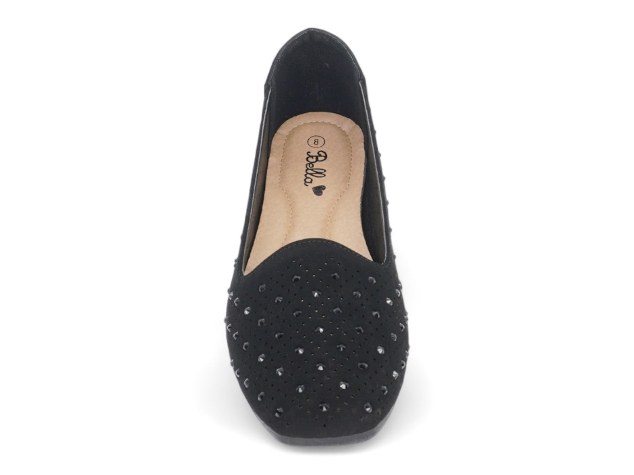 Women's Black Stevie Flat