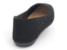 Women's Black Stevie Flat