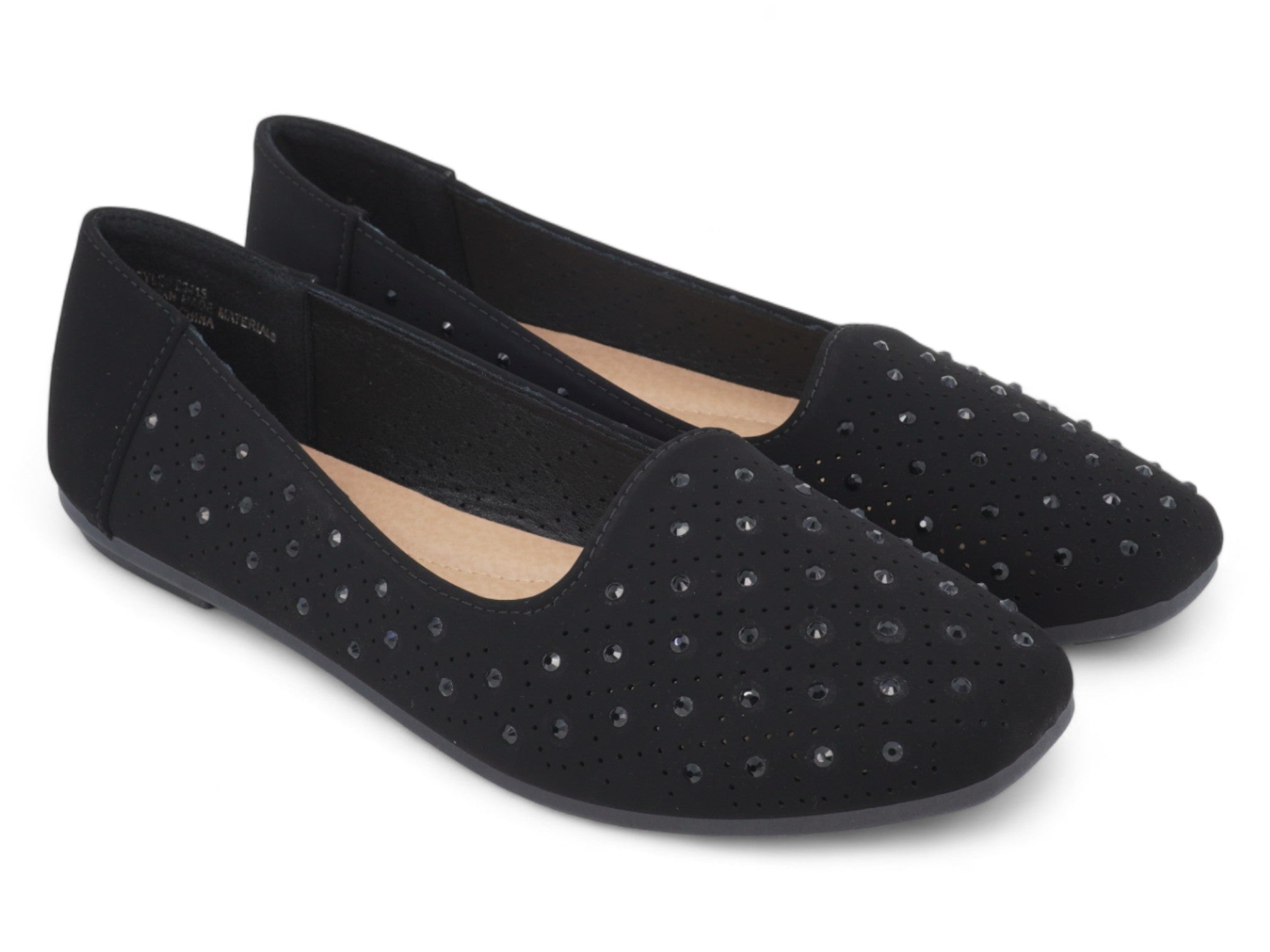 Women's Black Stevie Flat
