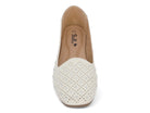 Women's White Stevie Flat