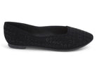 Women's Black Rylee Flat