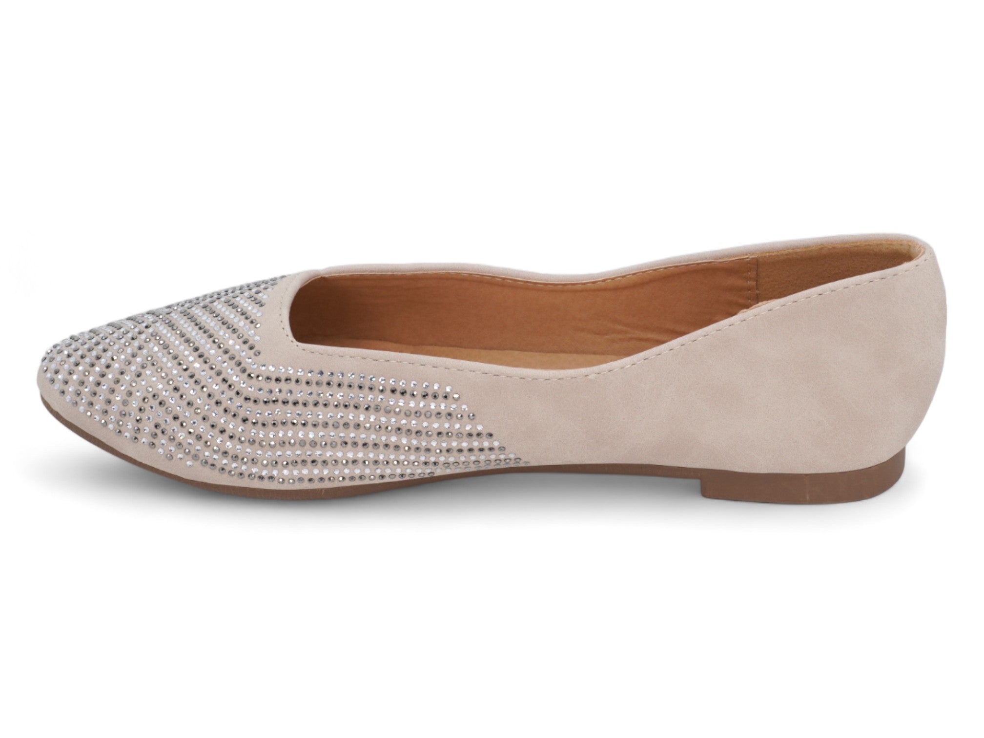 Women's Gray Ximena Flat