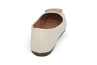 Women's Cream Anne Flat