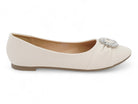 Women's Beige Adelaide Flat