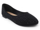Women's Black Adelyn Flat