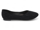 Women's Black Adelyn Flat