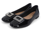 Women's Black Nora Flat