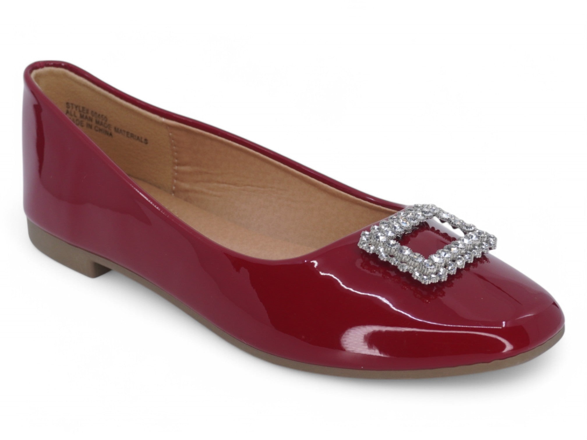 Women's Red Nora Flat