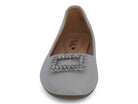 Women's Gray Nora Flat