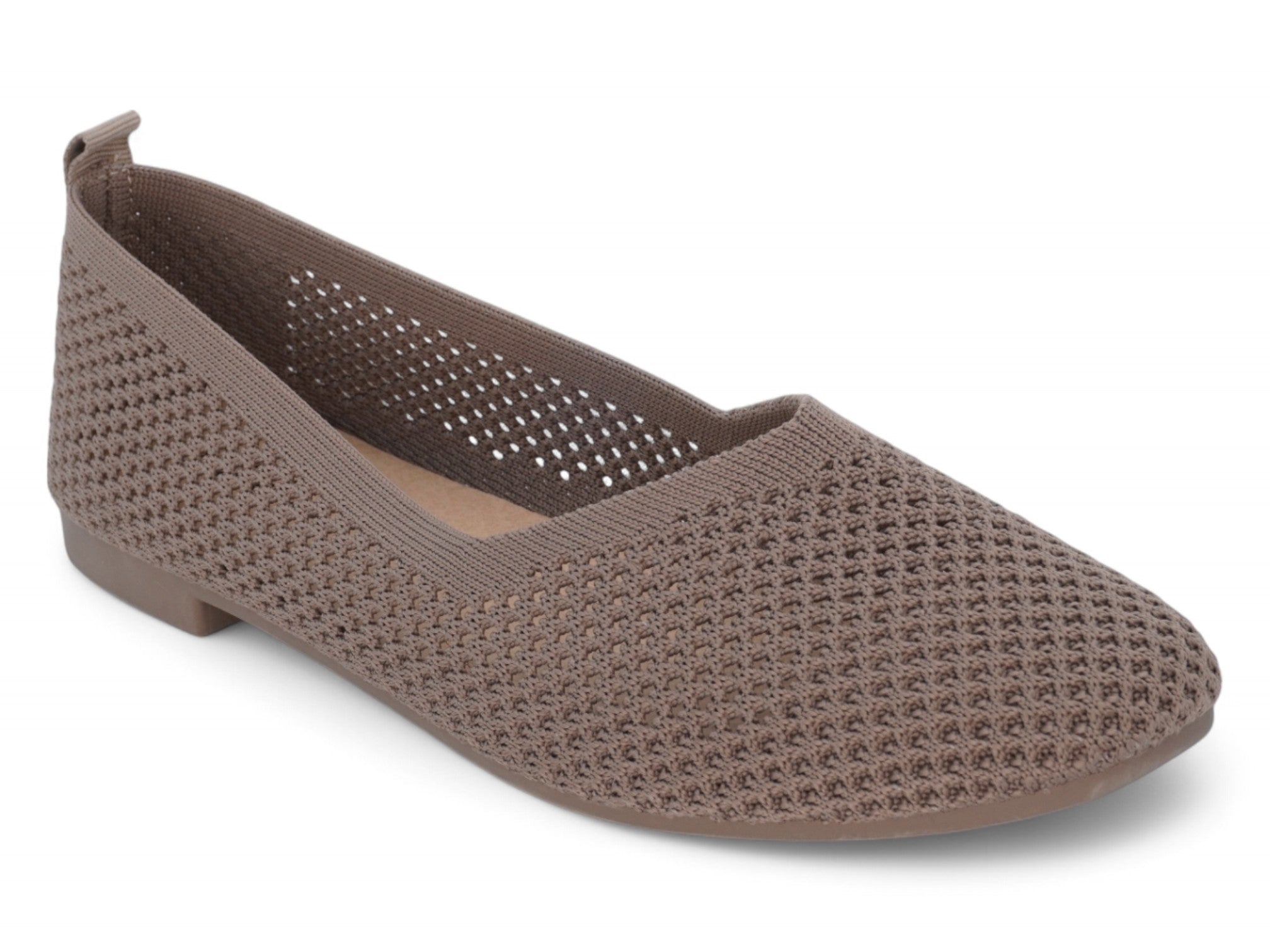 Women's Taupe Joelle Flat