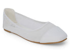 Women's White Noor Flat
