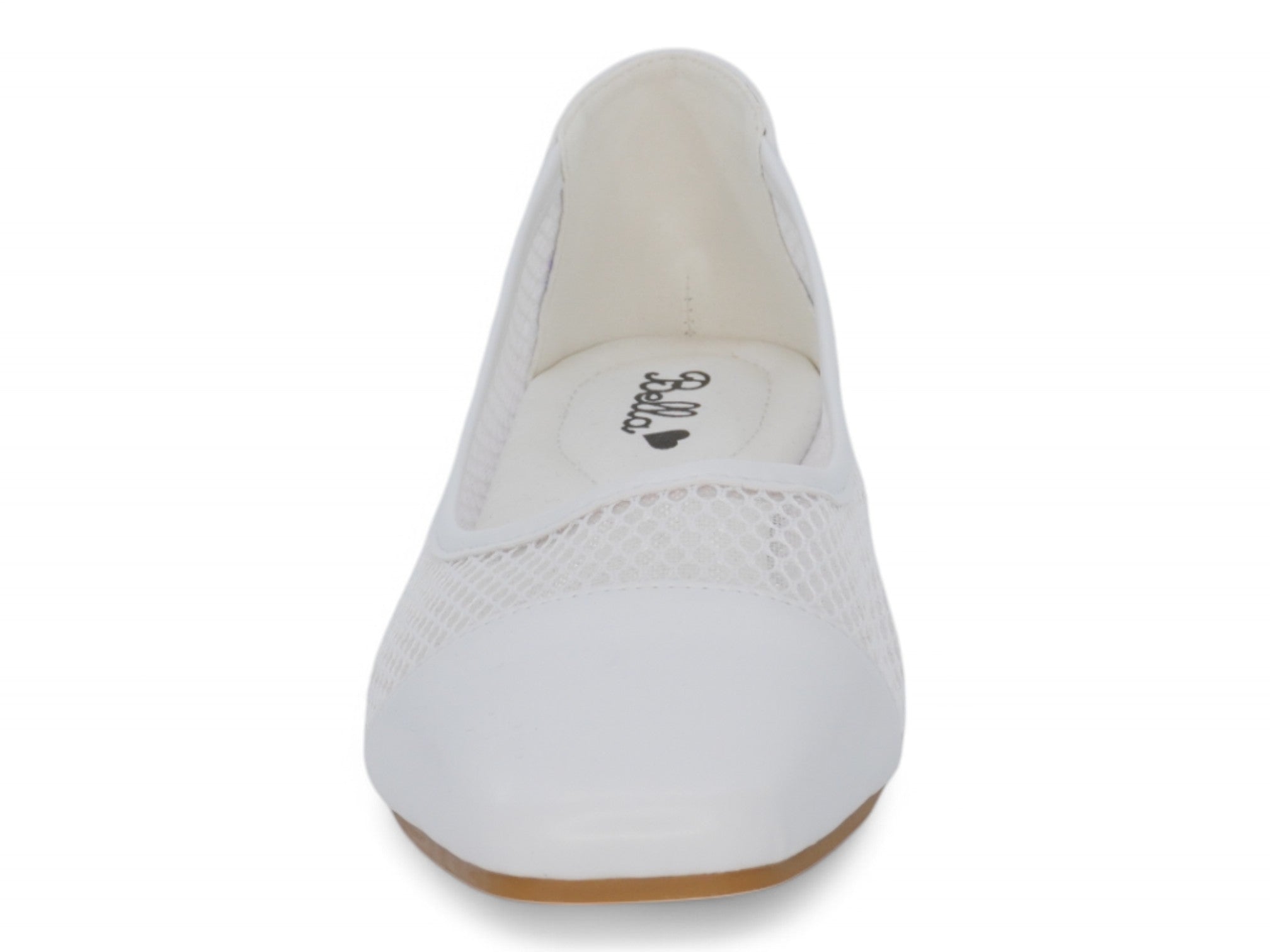 Women's White Noor Flat