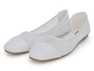 Women's White Noor Flat