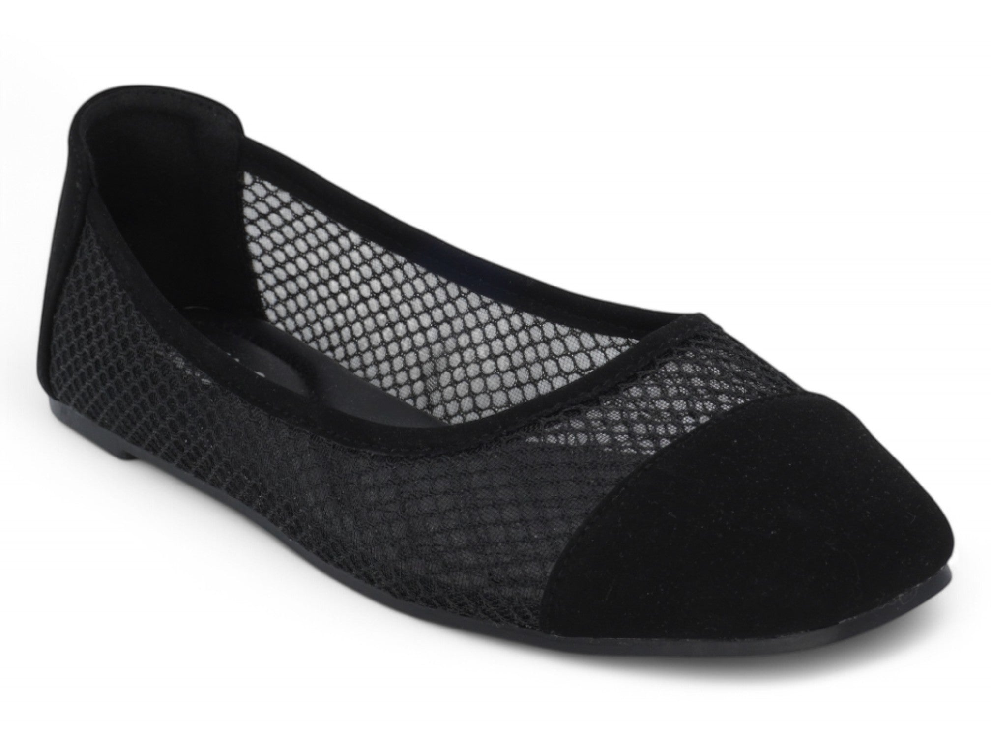 Women's Black Noor Flat