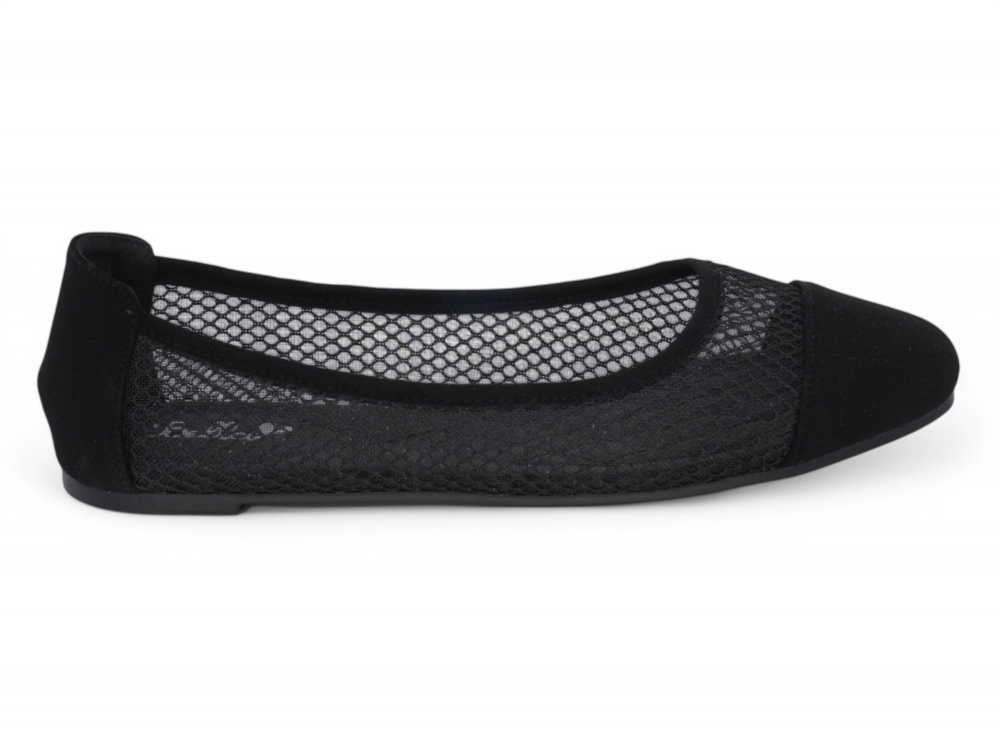 Women's Black Noor Flat